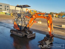 2014 Hitachi ZX17U-2 YLR Mini Excavators For Auction: Leeds -27th, 28th, 29th, 30th November 24 @ 8:00am full