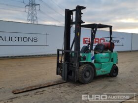 Mitsubishi FG25-4 Forklifts For Auction: Leeds -27th, 28th, 29th, 30th November 24 @ 8:00am