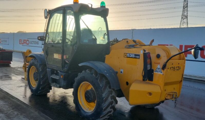 2015 JCB 535-140 Hi Viz Telehandlers For Auction: Leeds -27th, 28th, 29th, 30th November 24 @ 8:00am full