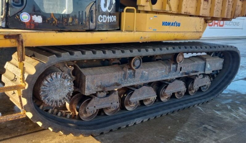 Komatsu CD110R-1 Tracked Dumpers For Auction: Leeds -27th, 28th, 29th, 30th November 24 @ 8:00am full