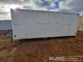 Ajc trailers Twin Axle 20′ x 7′ Welfare Unit (Locked, No Key) (Cannot Be Reconsigned) Containers For Auction: Leeds -27th, 28th, 29th, 30th November 24 @ 8:00am full