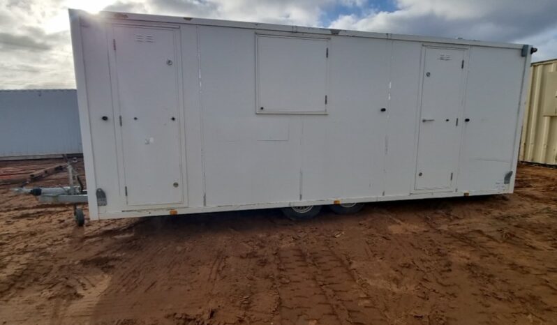 Ajc trailers Twin Axle 20′ x 7′ Welfare Unit (Locked, No Key) (Cannot Be Reconsigned) Containers For Auction: Leeds -27th, 28th, 29th, 30th November 24 @ 8:00am full