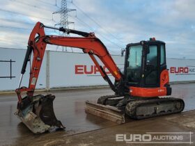 2015 Kubota U55-4 Mini Excavators For Auction: Leeds -27th, 28th, 29th, 30th November 24 @ 8:00am