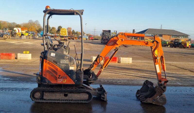 2014 Hitachi ZX17U-2 YLR Mini Excavators For Auction: Leeds -27th, 28th, 29th, 30th November 24 @ 8:00am full