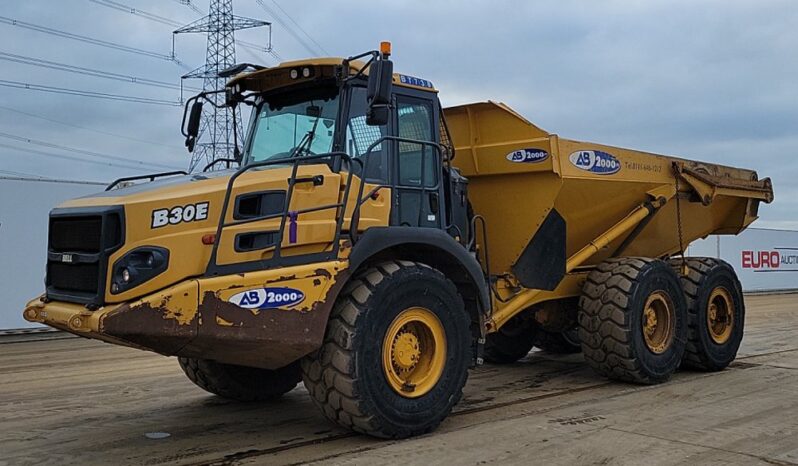 Bell B30E Articulated Dumptrucks For Auction: Leeds -27th, 28th, 29th, 30th November 24 @ 8:00am