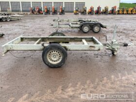 Knott Single Axle Trailer Chassis Plant Trailers For Auction: Dromore – 6th & 7th December 2024 @ 9:00am For Auction on 2024-12-6 full