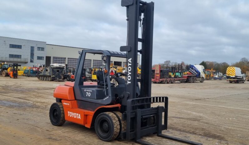 2012 Toyota 50-5FD700 Forklifts For Auction: Leeds -27th, 28th, 29th, 30th November 24 @ 8:00am full