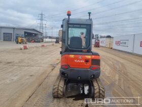 2015 Kubota U27-4 Mini Excavators For Auction: Leeds -27th, 28th, 29th, 30th November 24 @ 8:00am full