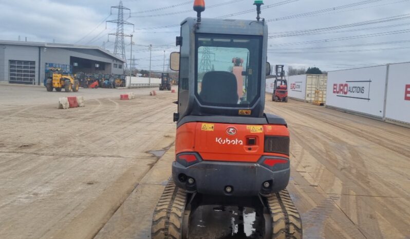 2015 Kubota U27-4 Mini Excavators For Auction: Leeds -27th, 28th, 29th, 30th November 24 @ 8:00am full