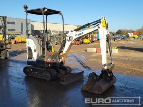 2020 Bobcat E17Z Mini Excavators For Auction: Leeds -27th, 28th, 29th, 30th November 24 @ 8:00am full