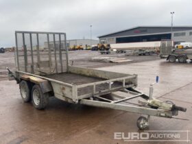 Indespension 3500Kg Twin Axle Plant Trailer, Ramp Plant Trailers For Auction: Dromore – 6th & 7th December 2024 @ 9:00am For Auction on 2024-12-6 full