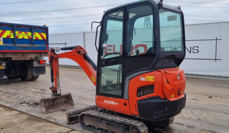 2017 Kubota KX016-4 Mini Excavators For Auction: Leeds -27th, 28th, 29th, 30th November 24 @ 8:00am full