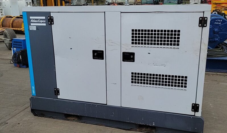 Atlas Copco QES60 Generators For Auction: Leeds -27th, 28th, 29th, 30th November 24 @ 8:00am full