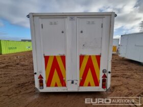 Ajc trailers Twin Axle 16′ x 7′ Welfare Unit Containers For Auction: Leeds -27th, 28th, 29th, 30th November 24 @ 8:00am full