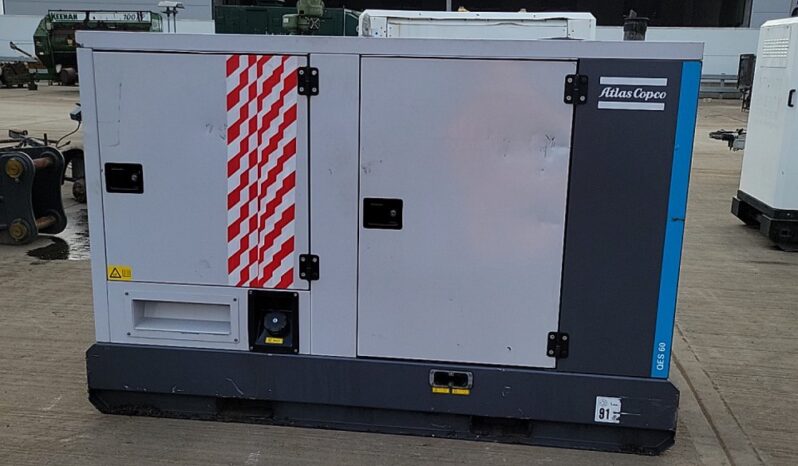 Atlas Copco QES60 Generators For Auction: Leeds -27th, 28th, 29th, 30th November 24 @ 8:00am full