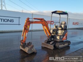 2014 Hitachi ZX17U-2 YLR Mini Excavators For Auction: Leeds -27th, 28th, 29th, 30th November 24 @ 8:00am