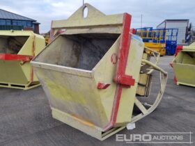 Conquip 2000 Litre Concrete Pouring Skip to suit Crane Asphalt / Concrete Equipment For Auction: Leeds -27th, 28th, 29th, 30th November 24 @ 8:00am full