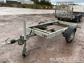 Knott Single Axle Trailer Chassis Plant Trailers For Auction: Dromore – 6th & 7th December 2024 @ 9:00am For Auction on 2024-12-6