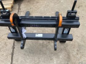 QUICKE TELEHANDLER PALLET FORKS ON CAT TH BRACKETS 1,250 + VAT full