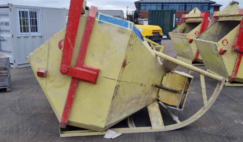 Conquip 2000 Litre Concrete Pouring Skip to suit Crane Asphalt / Concrete Equipment For Auction: Leeds -27th, 28th, 29th, 30th November 24 @ 8:00am full