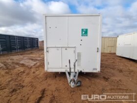 Ajc trailers Twin Axle 20′ x 7′ Welfare Unit (Locked, No Key) (Cannot Be Reconsigned) Containers For Auction: Leeds -27th, 28th, 29th, 30th November 24 @ 8:00am full