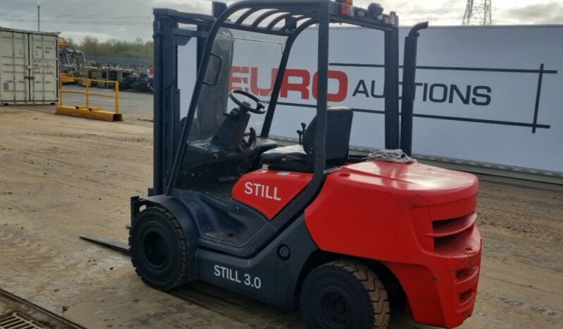 Still Diesel Forklift, 3 Stage Free Lift Mast, Side Shift, Forks Forklifts For Auction: Leeds -27th, 28th, 29th, 30th November 24 @ 8:00am full