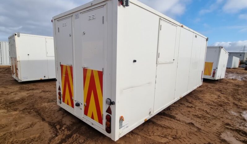 Ajc trailers Twin Axle 20′ x 7′ Welfare Unit (Locked, No Key) (Cannot Be Reconsigned) Containers For Auction: Leeds -27th, 28th, 29th, 30th November 24 @ 8:00am full