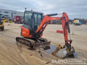 2015 Kubota U27-4 Mini Excavators For Auction: Leeds -27th, 28th, 29th, 30th November 24 @ 8:00am full