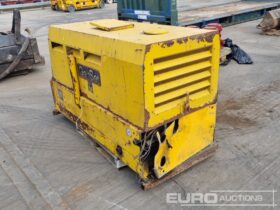 Genset Static Welder/Generator, 3 Cylinder Engine Generators For Auction: Leeds -27th, 28th, 29th, 30th November 24 @ 8:00am full