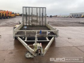 Indespension 3500Kg Twin Axle Plant Trailer, Ramp Plant Trailers For Auction: Dromore – 6th & 7th December 2024 @ 9:00am For Auction on 2024-12-6 full