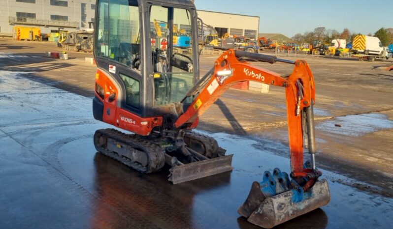 2014 Kubota KX016-4 Mini Excavators For Auction: Leeds -27th, 28th, 29th, 30th November 24 @ 8:00am full