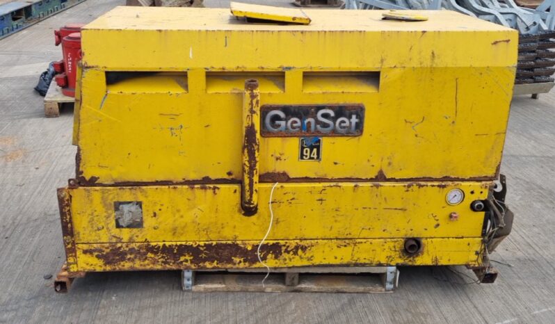 Genset Static Welder/Generator, 3 Cylinder Engine Generators For Auction: Leeds -27th, 28th, 29th, 30th November 24 @ 8:00am full