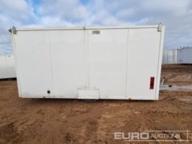 Ajc trailers Single Axle 16′ x 7′ Welfare Unit Containers For Auction: Leeds -27th, 28th, 29th, 30th November 24 @ 8:00am full