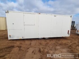 Ajc trailers Twin Axle 20′ x 7′ Welfare Unit (Locked, No Key) (Cannot Be Reconsigned) Containers For Auction: Leeds -27th, 28th, 29th, 30th November 24 @ 8:00am full