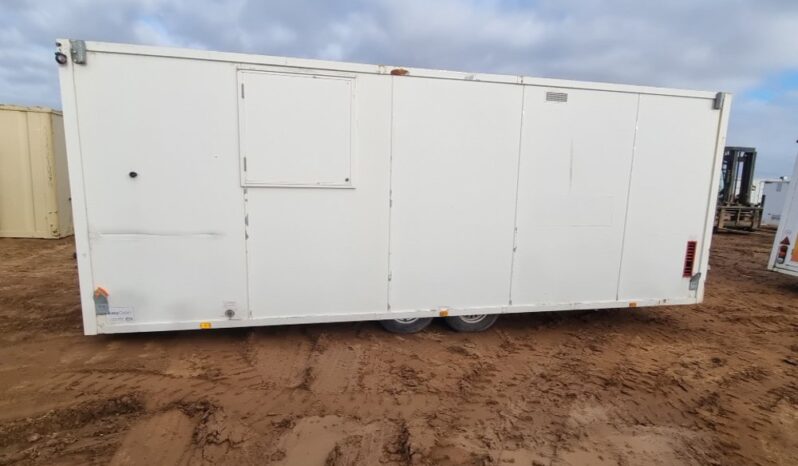 Ajc trailers Twin Axle 20′ x 7′ Welfare Unit (Locked, No Key) (Cannot Be Reconsigned) Containers For Auction: Leeds -27th, 28th, 29th, 30th November 24 @ 8:00am full