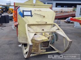 Conquip 2000 Litre Concrete Pouring Skip to suit Crane Asphalt / Concrete Equipment For Auction: Leeds -27th, 28th, 29th, 30th November 24 @ 8:00am full