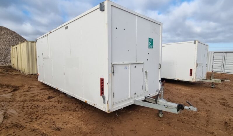 Ajc trailers Twin Axle 20′ x 7′ Welfare Unit (Locked, No Key) (Cannot Be Reconsigned) Containers For Auction: Leeds -27th, 28th, 29th, 30th November 24 @ 8:00am full