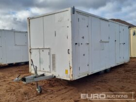 Ajc trailers Twin Axle 16′ x 7′ Welfare Unit Containers For Auction: Leeds -27th, 28th, 29th, 30th November 24 @ 8:00am