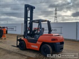 2012 Toyota 50-5FD700 Forklifts For Auction: Leeds -27th, 28th, 29th, 30th November 24 @ 8:00am full