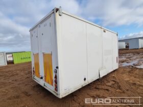 Ajc trailers Single Axle 16′ x 7′ Welfare Unit Containers For Auction: Leeds -27th, 28th, 29th, 30th November 24 @ 8:00am full