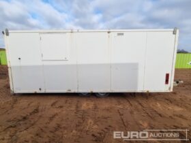 Ajc trailers Twin Axle 16′ x 7′ Welfare Unit Containers For Auction: Leeds -27th, 28th, 29th, 30th November 24 @ 8:00am full