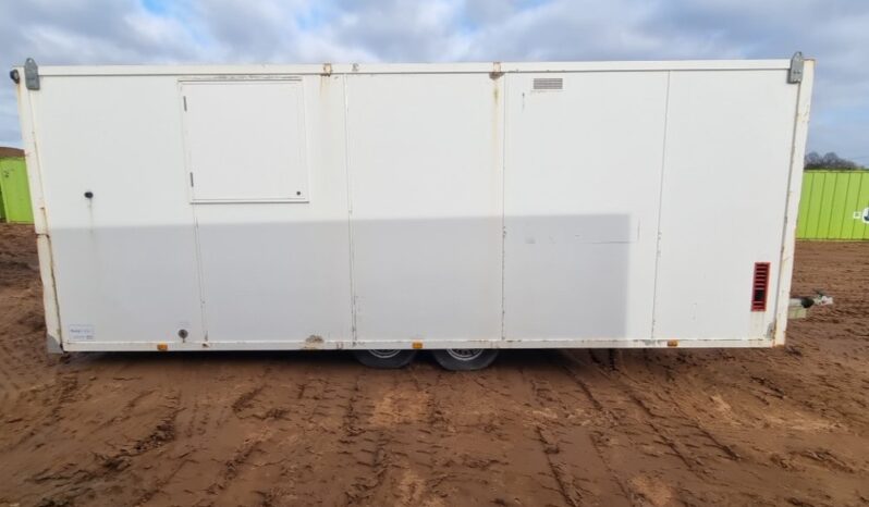 Ajc trailers Twin Axle 16′ x 7′ Welfare Unit Containers For Auction: Leeds -27th, 28th, 29th, 30th November 24 @ 8:00am full