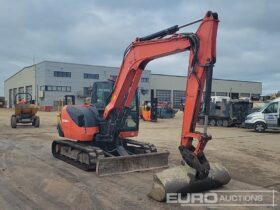 2016 Kubota KX080-4A 6 Ton+ Excavators For Auction: Leeds -27th, 28th, 29th, 30th November 24 @ 8:00am full