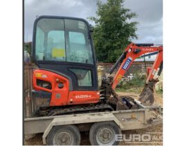 2018 Kubota KX015-4 Mini Excavators For Auction: Leeds -27th, 28th, 29th, 30th November 24 @ 8:00am