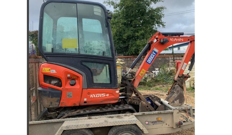 2018 Kubota KX015-4 Mini Excavators For Auction: Leeds -27th, 28th, 29th, 30th November 24 @ 8:00am