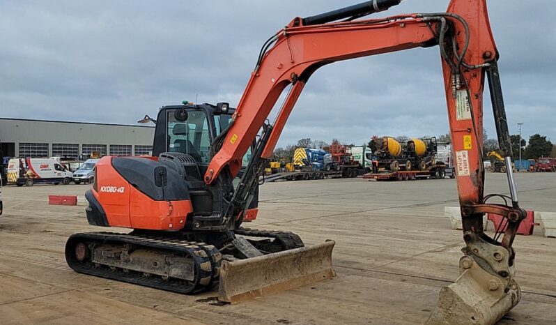 2018 Kubota KX080-4A 6 Ton+ Excavators For Auction: Leeds -27th, 28th, 29th, 30th November 24 @ 8:00am full