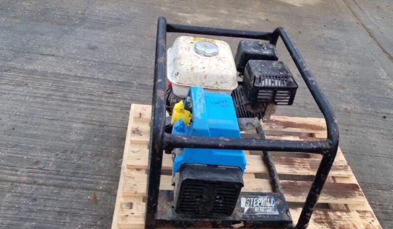 Stephill 3KvA Generator, Honda Engine Generators For Auction: Leeds -27th, 28th, 29th, 30th November 24 @ 8:00am full