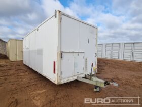 Ajc trailers Twin Axle 16′ x 7′ Welfare Unit Containers For Auction: Leeds -27th, 28th, 29th, 30th November 24 @ 8:00am full