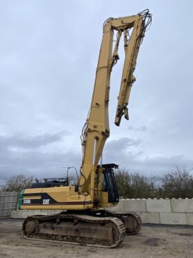 Caterpillar 330BL 22m High Reach Demolition Excavator full