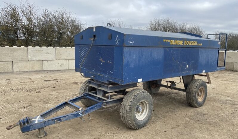 Fuel bowser 4,500Ltr Bunded Site Tow Fuel Bowser full